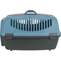 Ďalší obrázok produktu Transportný box CAPRI III 40x38x61cm (max. 12kg) - tmavo šedá / pastelovo modrá