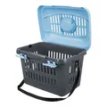 Ďalší obrázok produktu Transportný box MIDI CAPRI 44x33x32cm max.do 5kg TRIXIE, - modro/šedá