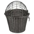Transportný košík na riadidlá, 44 x 34 x 41cm, antracit (max. 5kg)