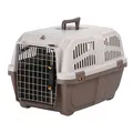 Ďalší obrázok produktu Transportná prepravka SKUDO 3, S, 40x39x60cm tmavo šedá/piesková (max. 24kg)