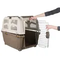 Ďalší obrázok produktu Transportná prepravka SKUDO 7, L, 73x76x105 cm, tmavo šedá/piesková (max. 45kg)