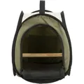 Ďalší obrázok produktu Transportná taška s bidielkom pre vtáky tmavo 27x32x27 cm olivová