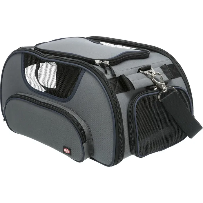 Hlavný obrázok produktu Transportní taška WINGS, do letadla, 28 x 23 x 46cm, šedá/modrá (max 20kg)