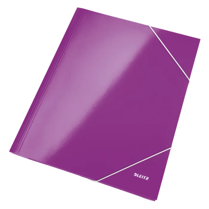 Hlavný obrázok produktu Tříchlopňové desky Leitz WOW, A4, purpurová