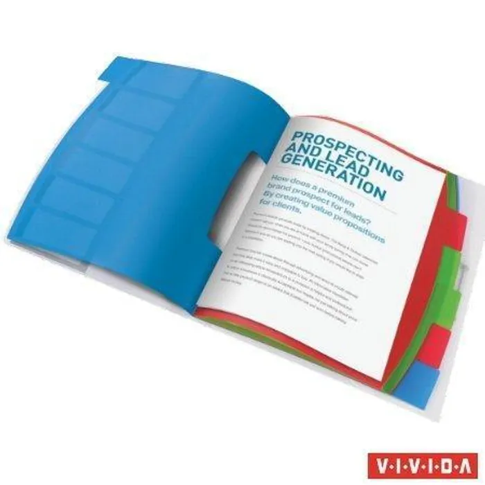 Hlavný obrázok produktu Třídicí desky Esselte VIVIDA, 6 částí, Bílá