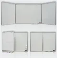 Triptych keramický biely 150x100/300