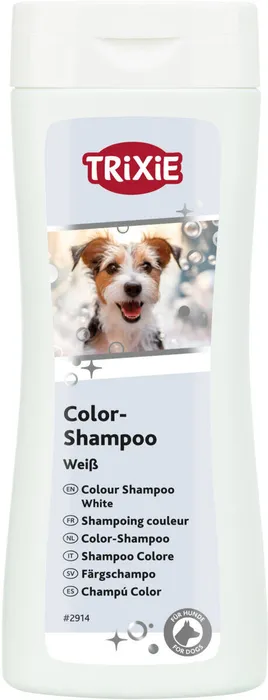 Hlavný obrázok produktu TRIXIE Color šampon - bílý 250 ml - pro světlé a bílosrsté psy