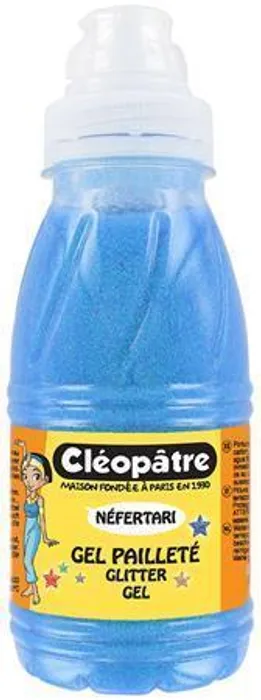 Hlavný obrázok produktu Třpytivý gel 250 ml NEON Modrá, CLEOPATRE