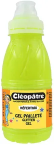 Trblietavý gél 250 ml NEON Žltá, CLEOPATRE