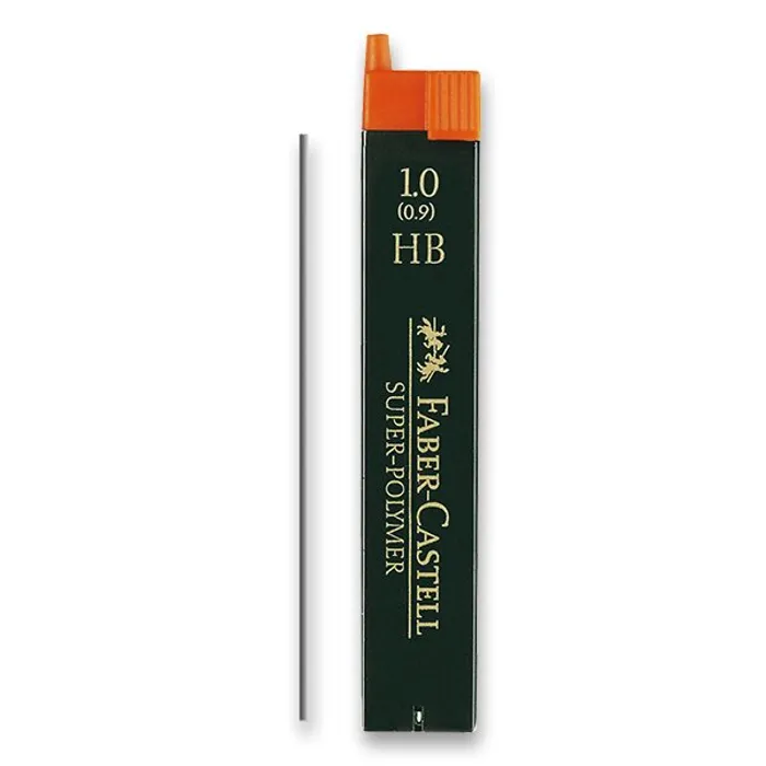 Hlavný obrázok produktu Grafitové tuhy Superpolymer 1.0mm HB Faber Castell 120900