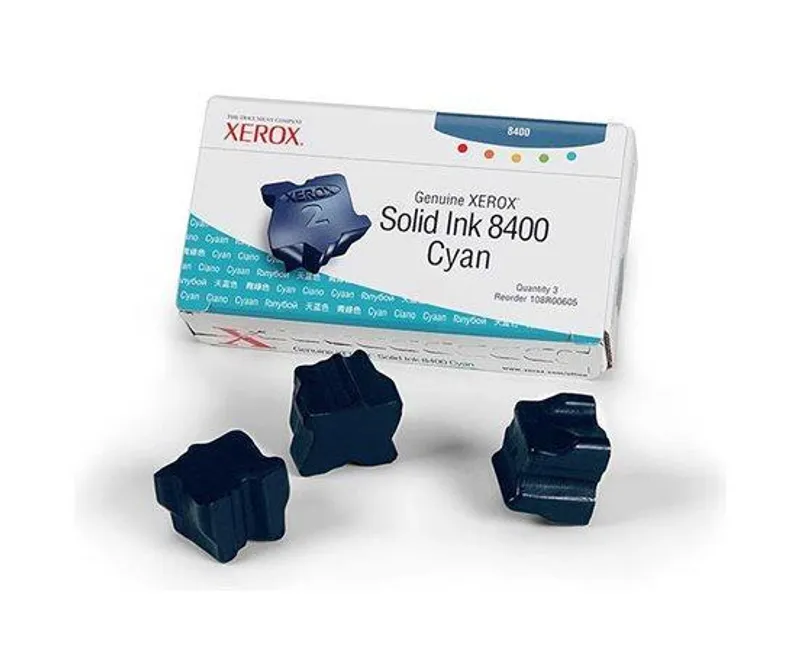 Hlavný obrázok produktu Tuhý inkoust pro "Phaser 8400" tiskárnu, XEROX Cyan, 3,4 tis.stran