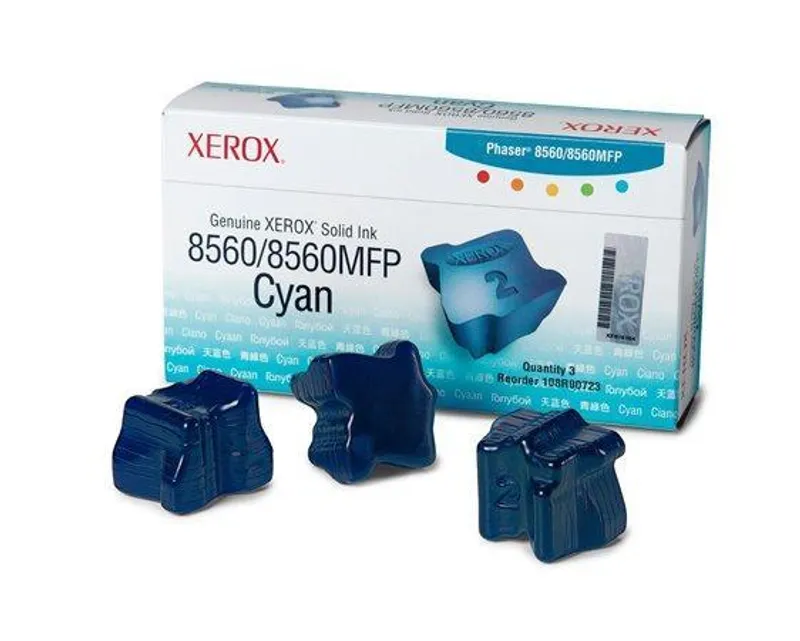 Hlavný obrázok produktu Tuhý inkoust pro "Phaser 8560" tiskárnu, XEROX Cyan, 3 tis.stran