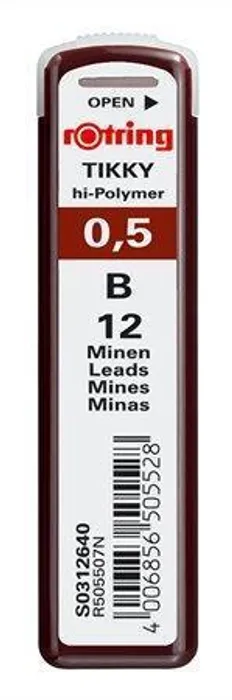 Hlavný obrázok produktu Tuhy Rotring 0,5 mm, B