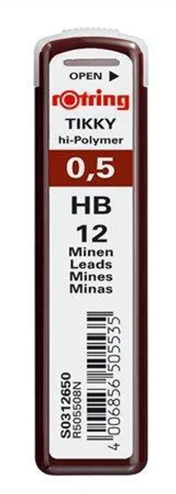 Hlavný obrázok produktu Tuhy Rotring 0,5 mm, HB