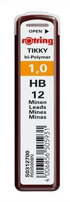 Hlavný obrázok produktu Tuhy Rotring 1,0 mm, HB