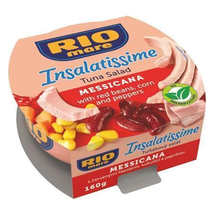 Hlavný obrázok produktu Tuňákový salát "Insalatissime", mexický, 160 g, RIO MARE