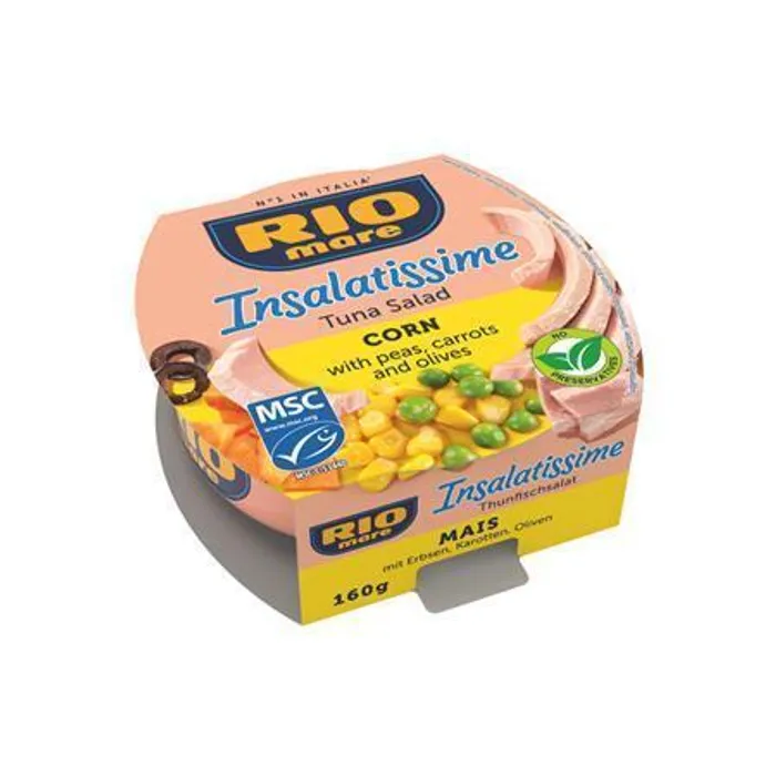 Hlavný obrázok produktu Tuňákový salát "Insalatissime", s kukuřicí, 160 g, RIO MARE