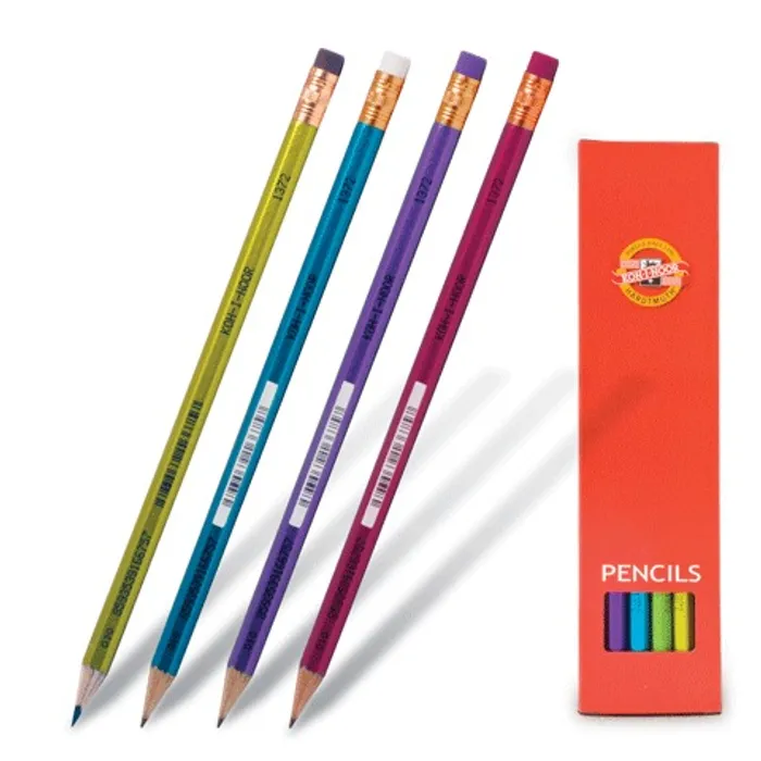 Hlavný obrázok produktu Tužka 1372 grafitová školní oriental s gumou