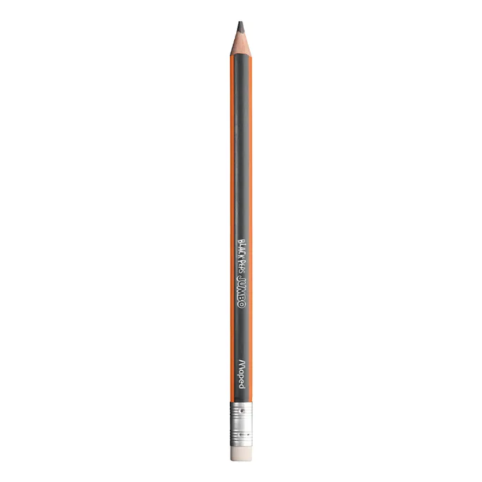 Hlavný obrázok produktu Tužka Maped Black´Peps Jumbo, tvrdost HB, s pryží, 1 ks