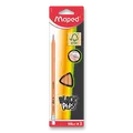 Ďalší obrázok produktu Tužka Maped Black´Peps s pryží - tvrdost HB, 3 ks
