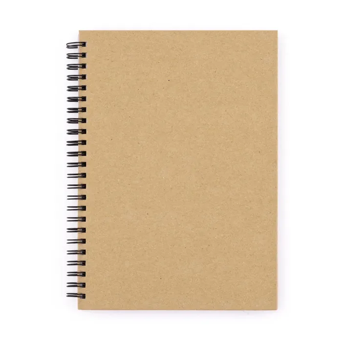 Hlavný obrázok produktu Twin wire blok A5 lamino KRAFT nature