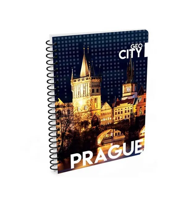 Hlavný obrázok produktu Twin wire blok A6 Soft GEO CITY Prague