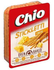 Tyčinky, solené, 125 g, CHIO Sticletti, syrové
