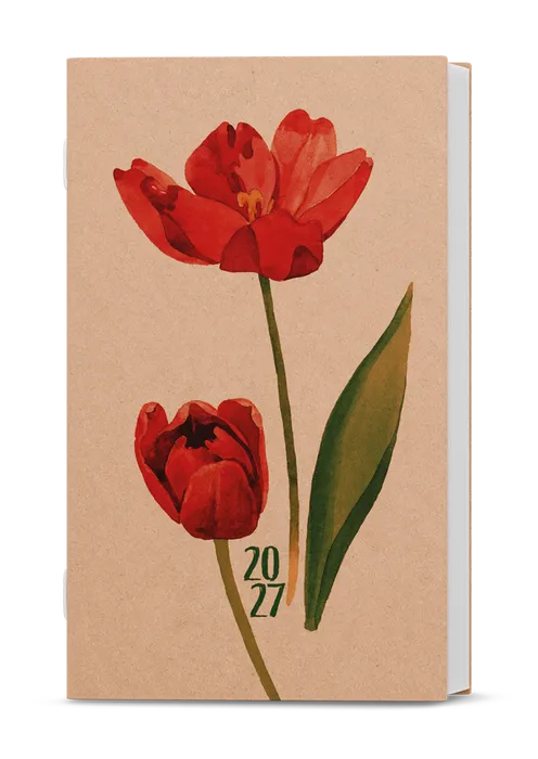 Hlavný obrázok produktu Týdenní diář - Alois - kraft - Tulipán