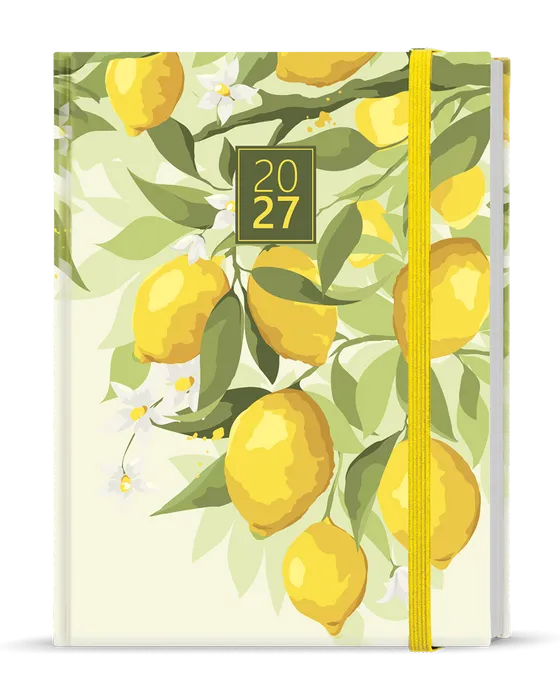 Hlavný obrázok produktu Týdenní diář - Prokop - Lamino - B6 - Citron