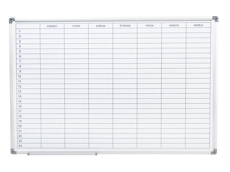 Hlavný obrázok produktu Týdenní plánovací tabule ARTA 90x60 cm
