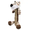 Ďalší obrázok produktu Tiger s opleteným telom, robustná hračka so zvukom, 32 cm