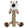 Ďalší obrázok produktu Tiger s opleteným telom, robustná hračka so zvukom, 32 cm
