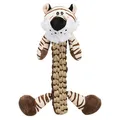 Ďalší obrázok produktu Tiger s opleteným telom, robustná hračka so zvukom, 32 cm