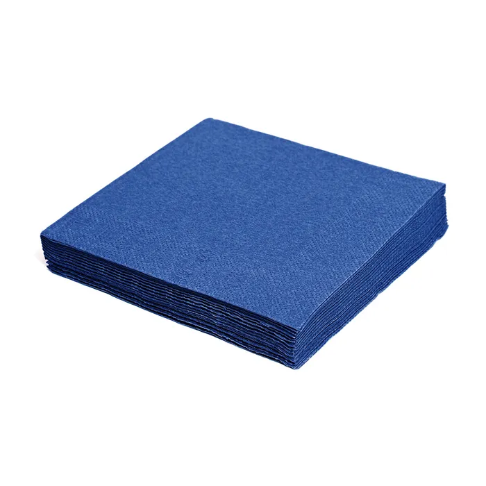 Hlavný obrázok produktu Ubrousky 2-vrstvé, 24 x 24 cm tmavě modré [250 ks]