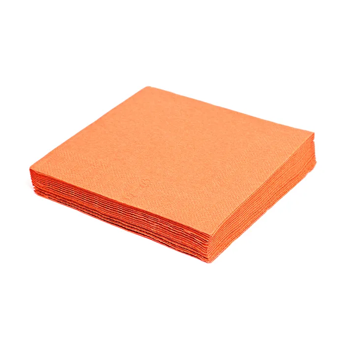 Hlavný obrázok produktu Ubrousky 2-vrstvé, 33 x 33 cm oranžové [50 ks]