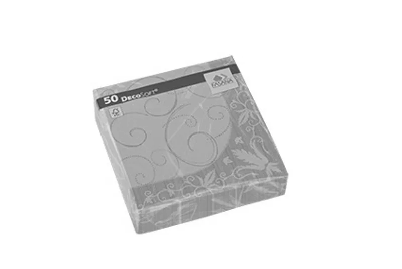 Hlavný obrázok produktu Ubrousky 2-vrstvé, 40 x 40 cm Decosoft pastelové fialová/švestková [50 ks]