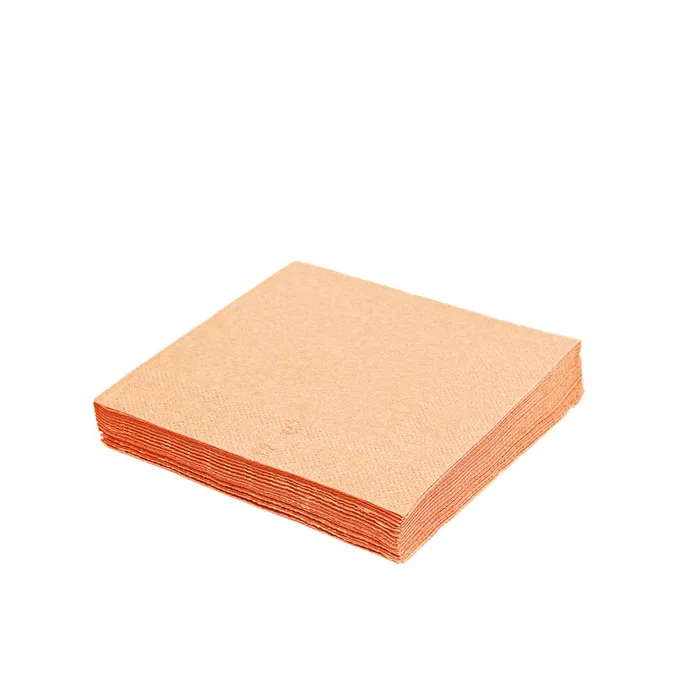 Hlavný obrázok produktu Ubrousky 3-vrstvé, 33 x 33 cm apricot [250 ks]