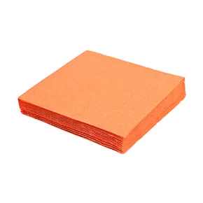 Obrúsok (PAP FSC Mix) 3vrstvý oranžový 33 x 33 cm [20 ks]