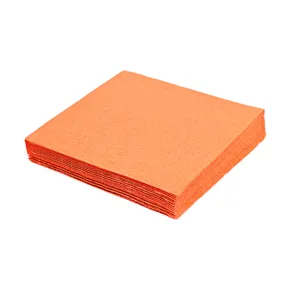 Obrúsok (PAP FSC Mix) 3vrstvý oranžový 33 x 33 cm [250 ks]