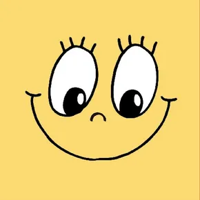 Obrúsky 3-vrstvé, 33 x 33 cm SMILING FACE [20 ks]