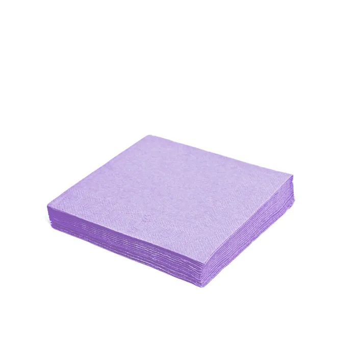Hlavný obrázok produktu Ubrousky 3-vrstvé, 40 x 40 cm světle fialové [250 ks]