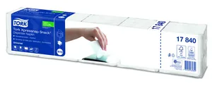 Servítky do zásobníka Tork 17840 Xpressnap Snack N10 1vr biele [1125 ks]