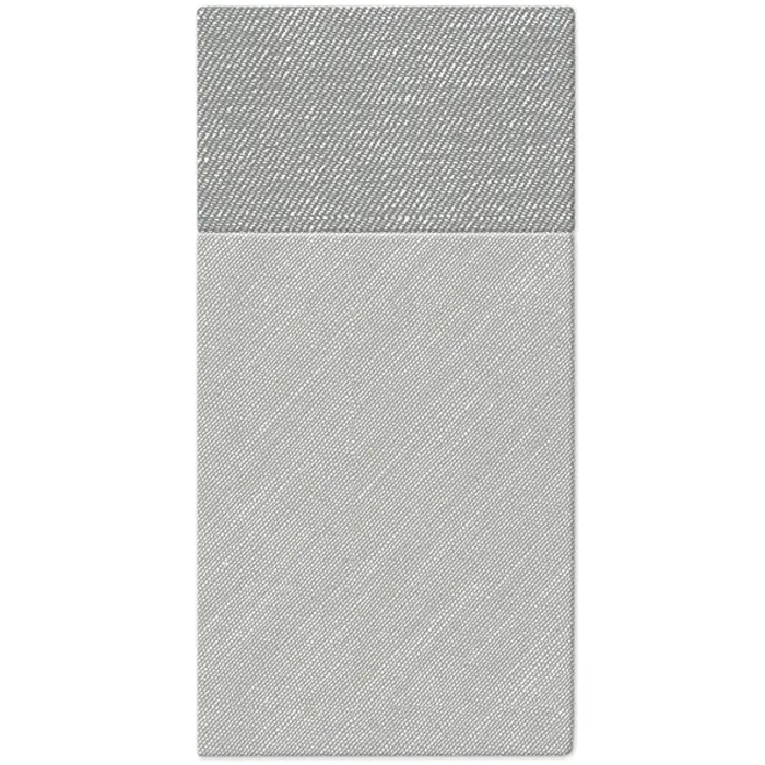 Hlavný obrázok produktu Ubrousky na příbory PAW AIRLAID 40x40 cm Bamberg (grey) [25 ks]