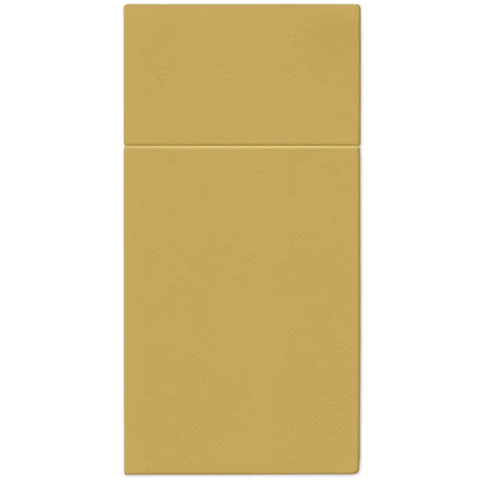 Hlavný obrázok produktu Ubrousky na příbory PAW AIRLAID 40x40 cm My Monocolor gold [25 ks]