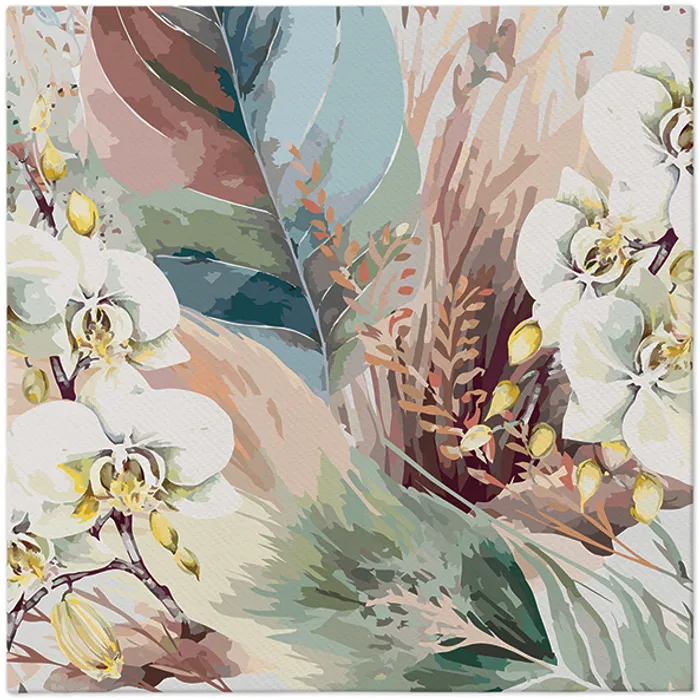 Hlavný obrázok produktu Ubrousky PAW AIRLAID 40x40 cm Foggy Leaves [50 ks]