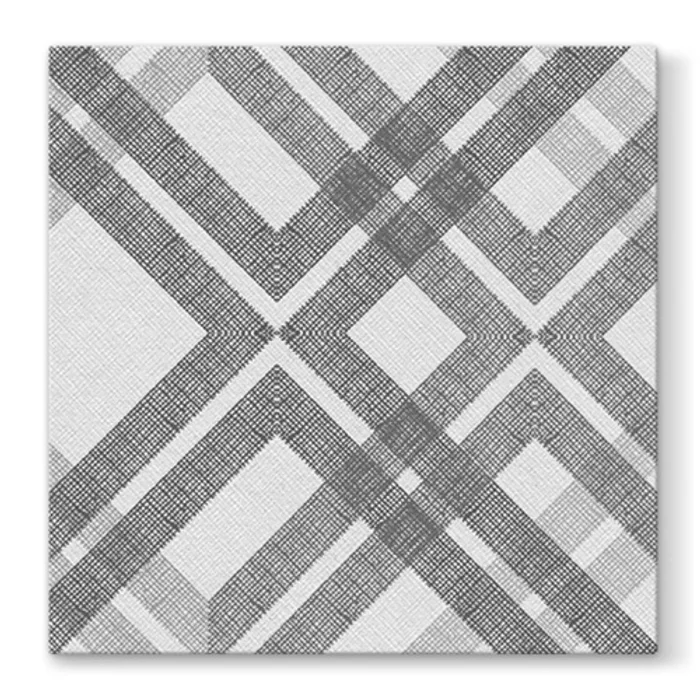 Hlavný obrázok produktu Ubrousky PAW AIRLAID L 40x40cm Stylish Check Dark Blue