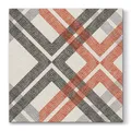 Ďalší obrázok produktu Ubrousky PAW AIRLAID L 40x40cm Stylish Check Orange