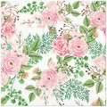 Obrúsky PAW L 33x33cm 3 vrst. Rose hip flowers [20 ks]