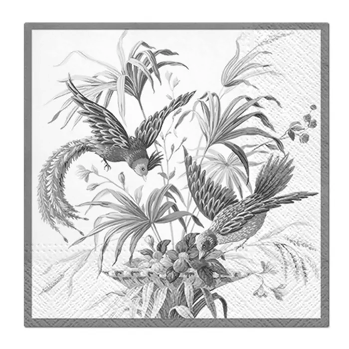 Hlavný obrázok produktu Ubrousky PAW L 33x33cm Birds of Eden