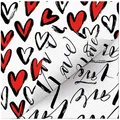 Obrúsky PAW L 33x33cm Double Design Time Fall in Love [20 ks]